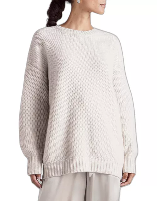 x Kate Young Cashmere Tunic Sweater