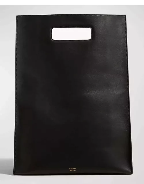 Hudson Fold-Over Flap Tote Bag
