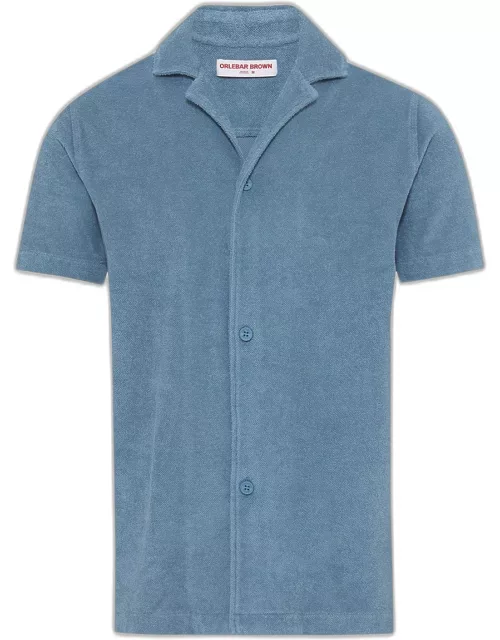 Men's Howell Terry Toweling Button-Down Shirt