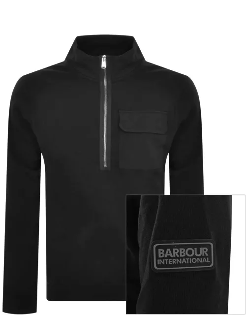Barbour International Coaster Sweatshirt Black