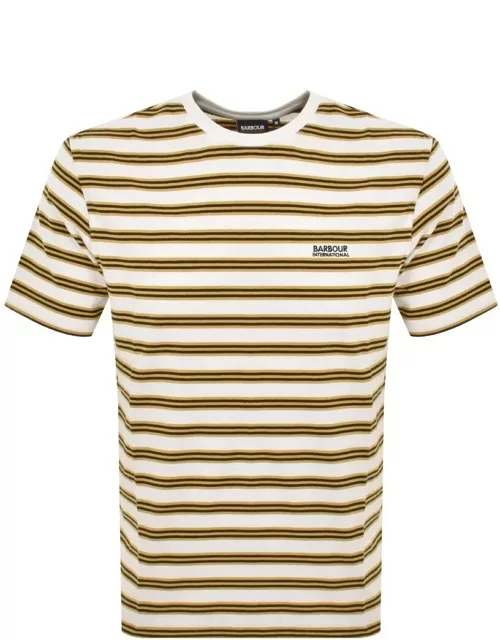 Barbour International Cage T Shirt White