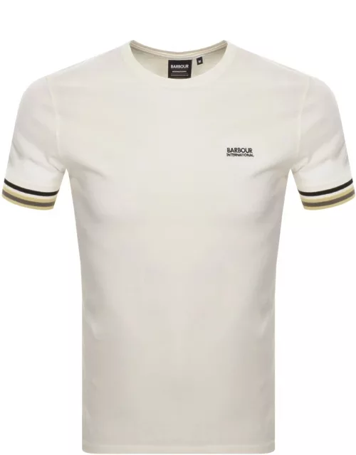 Barbour International Cooper T Shirt White