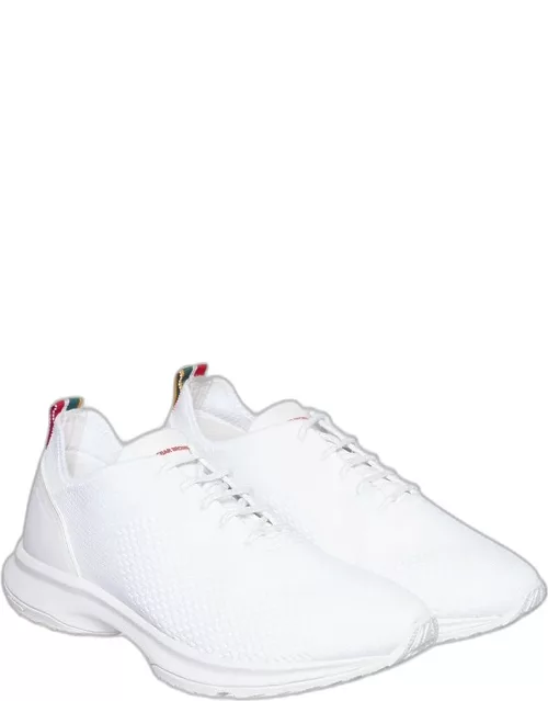 Somerled - Ergonomic Knitted Trainers In White