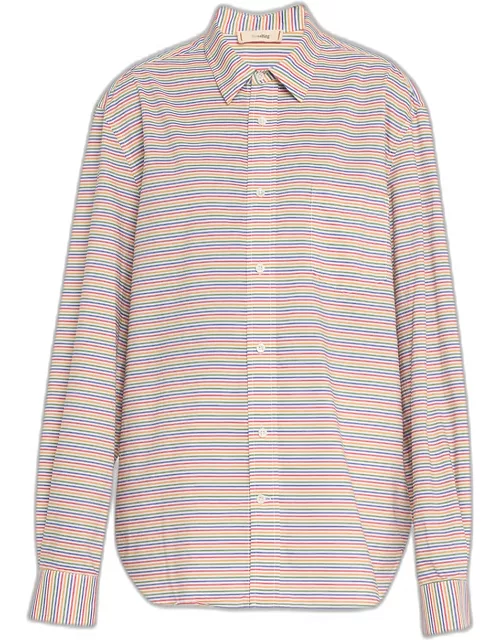 Classic Striped Cotton Shirt