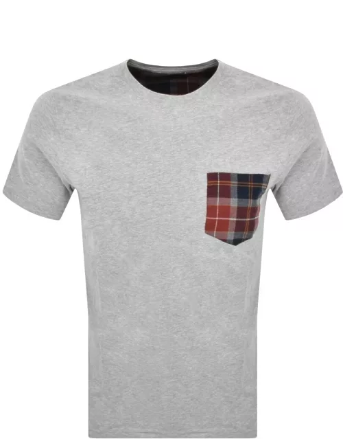 Barbour Goole Pocket T Shirt Grey