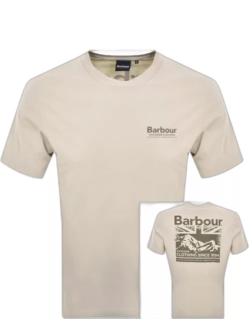 Barbour Catterick T Shirt Beige