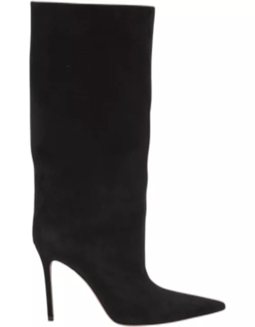 Fiona Suede Stiletto Slouchy Boot