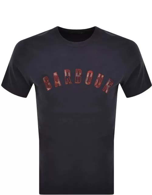 Barbour Ancroft T Shirt Navy