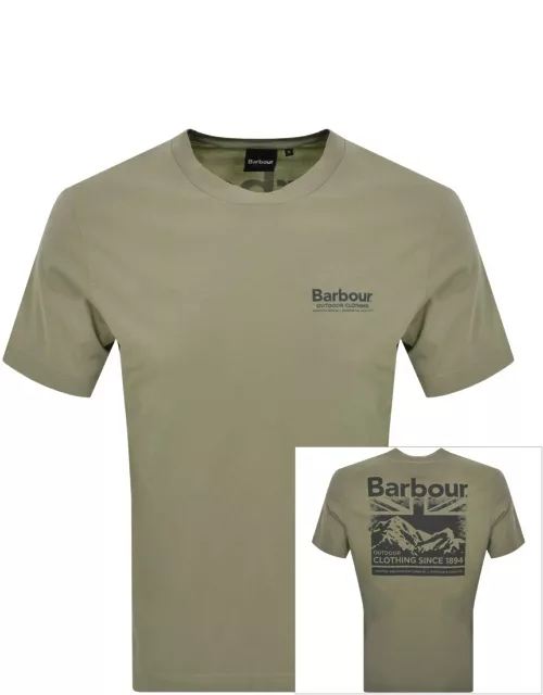 Barbour Catterick T Shirt Green