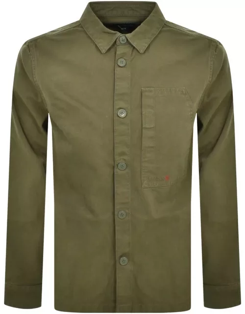 Barbour Robhill Overshirt Jacket Green