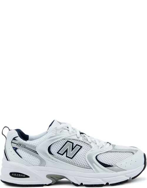 New Balance MR530 Panelled Mesh Sneakers - White And Blue - 7