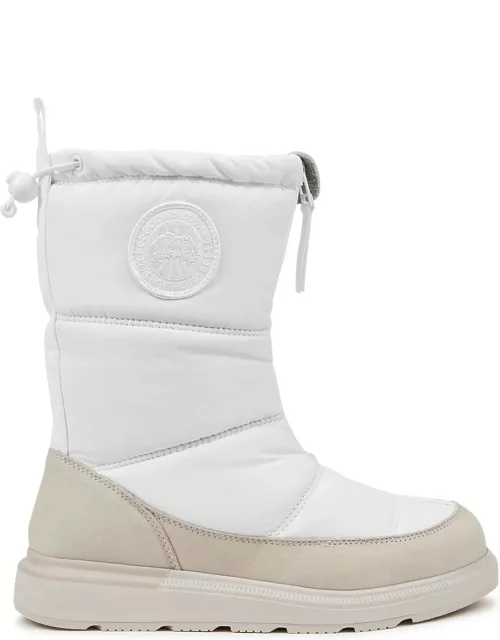 Canada Goose Cypress Quilted Nylon Ankle Boots - White