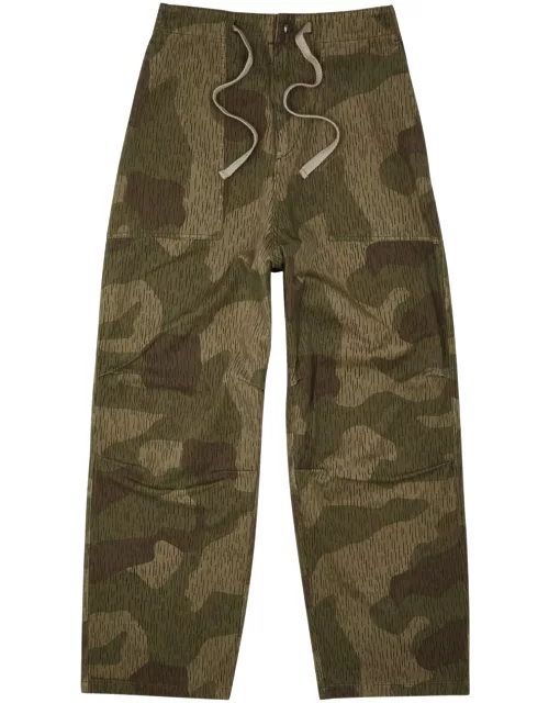 Moncler Genius 8 Moncler Palm Angels Camouflage Cotton Trousers - Multicoloured - 46 (UK46 / Xxxl)