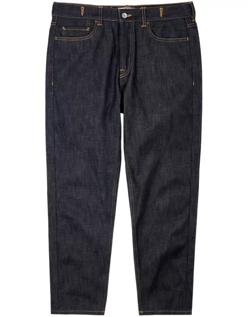 Ymc Earth Tearaway Tapered-leg Jeans - Denim - 28 (W28 / XS)