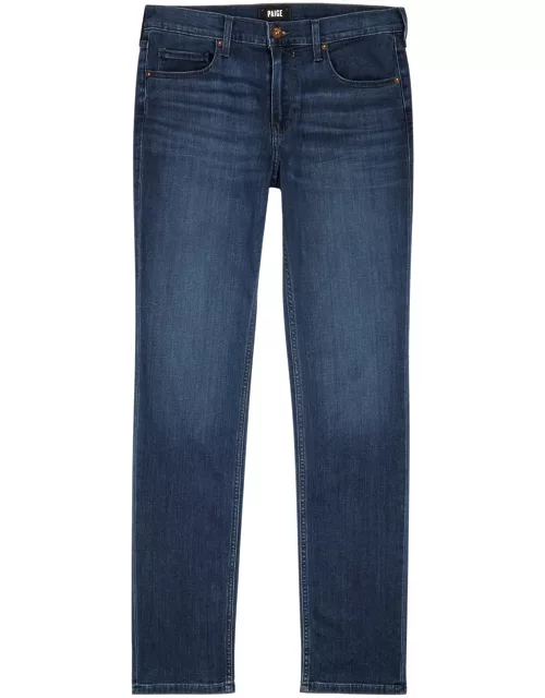 Paige Lennox Slim-leg Jeans - Mid Blu - 28 (W28 / XS)