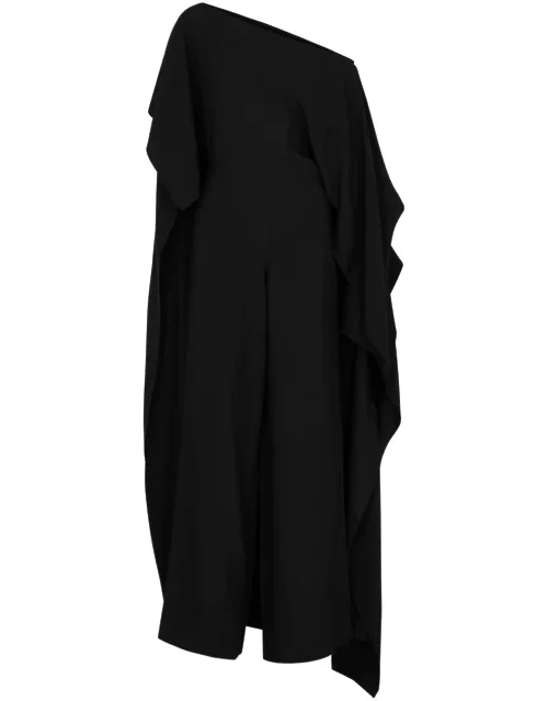Taller Marmo Jerry Cape-effect Jumpsuit - Black