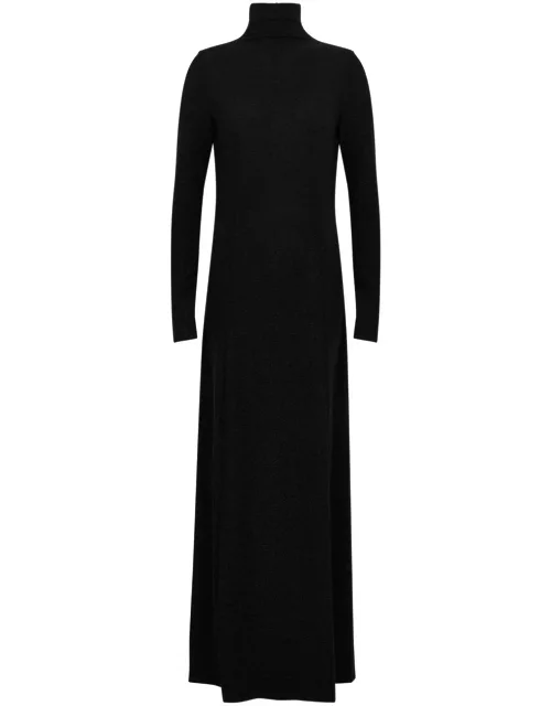 Rag & Bone Lilith Glittered Stretch-jersey Maxi Dress - Black - L (UK14 / L)