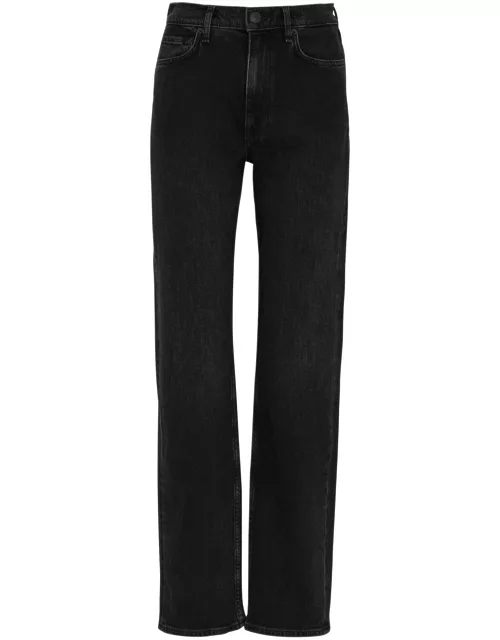 Rag & Bone Harlow Straight-leg Jeans - Black - 25 (W25 / UK 6 / XS)