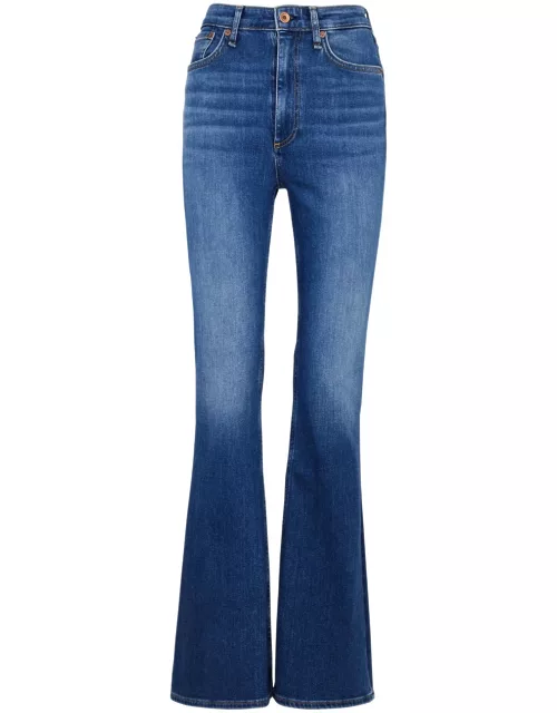 Rag & Bone Casey Flared-leg Jeans - Dark Blue - 24 (W24 / UK 4 / Xxs)