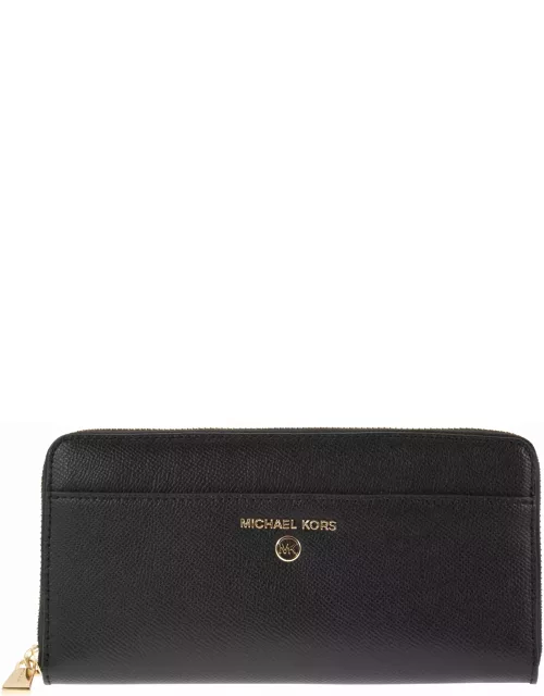 Michael Kors Continental Wallet With Logo