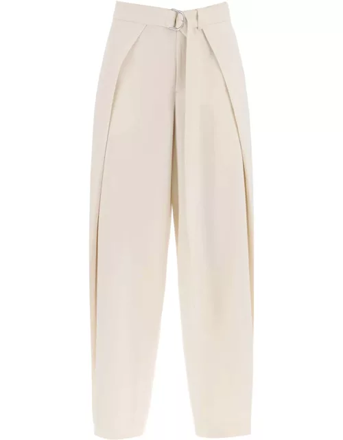 Ami Alexandre Mattiussi Wide Fit Pants With Floating Panel