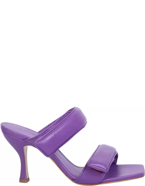 GIA BORGHINI High-heeled Straps Sandal Perni 03 Purple