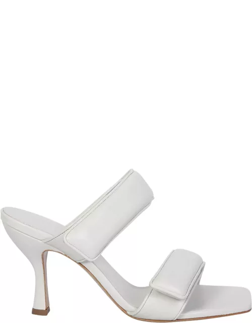 GIA BORGHINI High-heeled Straps Sandal Perni 03 White