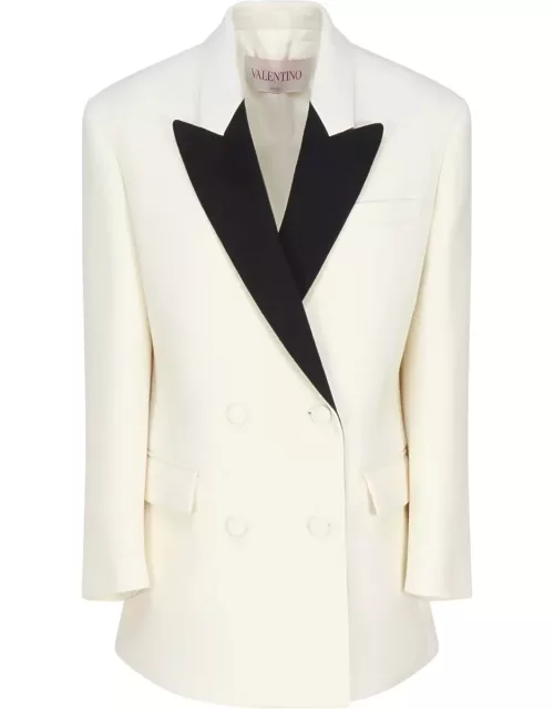 Valentino Garavani Suit Jacket In Virgin Woo