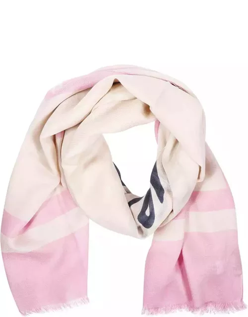 Lanvin Modal And Cashmere Blend Scarf