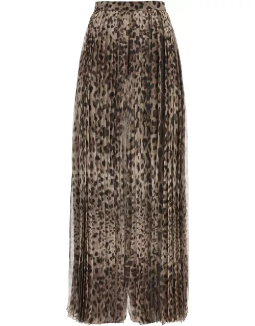 Dolce & Gabbana Pleated Trouser Skirt