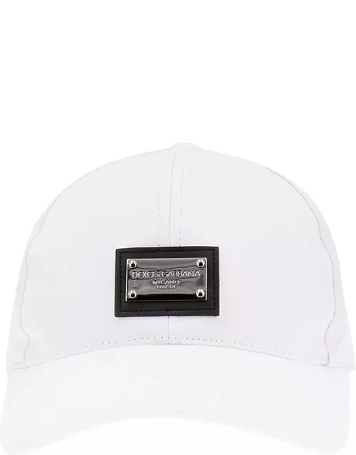 Dolce & Gabbana Logo Plaque Baseball Cap