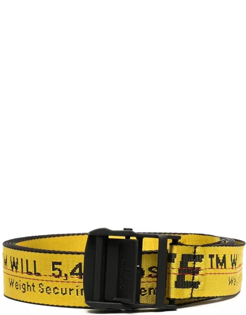 Off-White logo-tape adjustable-fit belt
