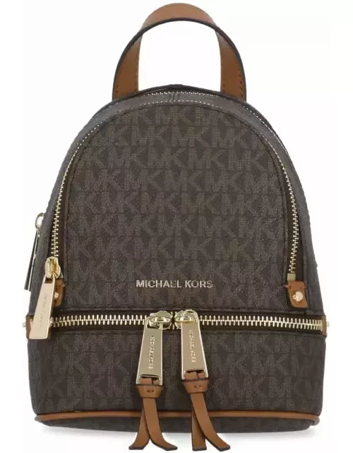 Michael Kors rhea Leather Backpack