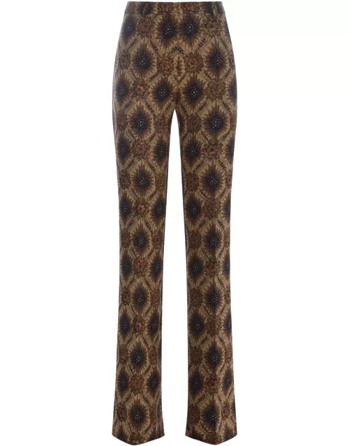 Trousers Etro fantasy In Cotton Blend