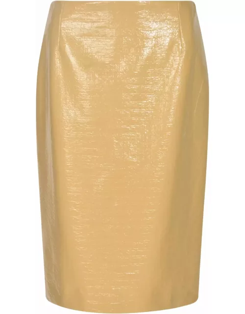 Dries Van Noten Rear Zip Classic Skirt