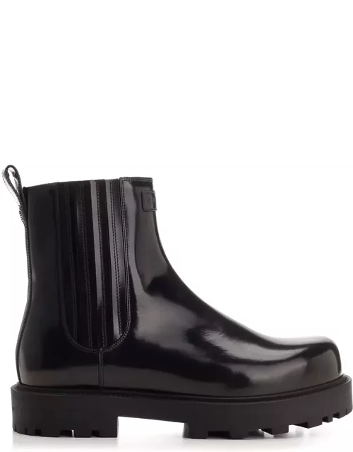 Givenchy Brushed Leather Chelsea Boot