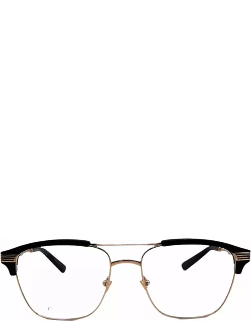 Gucci Eyewear Gg0241o Gold Glasse