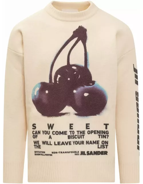 Jil Sander Cherry Sweater