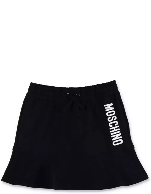 Moschino Jersey Logo Skirt