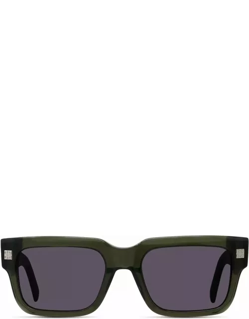 Givenchy Eyewear Gv40039u - Shiny Transparent Khaki Sunglasse
