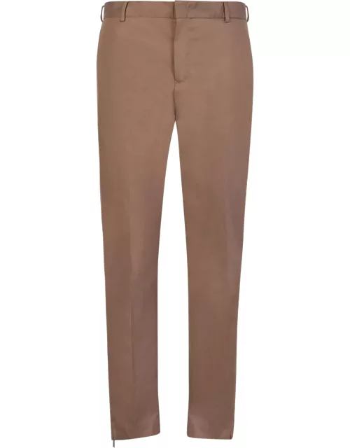 PT Torino Hazelnut Tailored Trouser