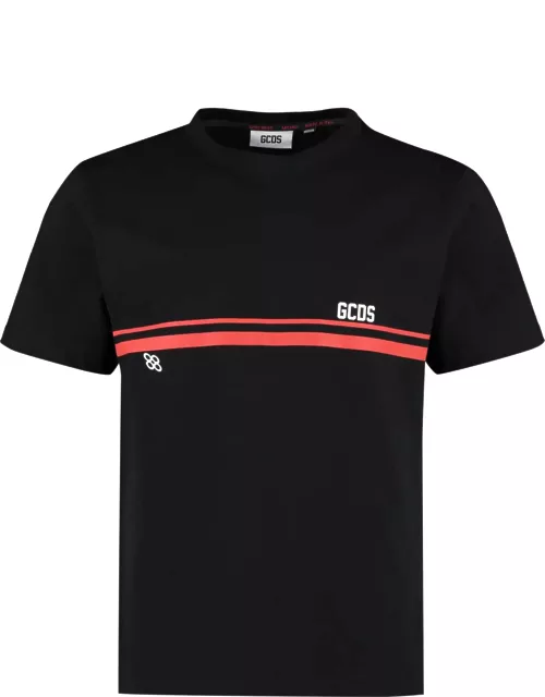 GCDS Cotton Crew-neck T-shirt