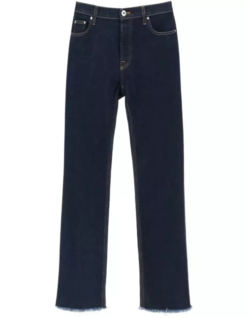 Lanvin Jeans With Frayed He