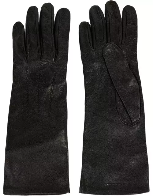 Burberry Logo Embossed Glove