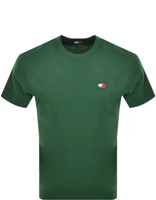 Tommy Jeans Logo T Shirt Green