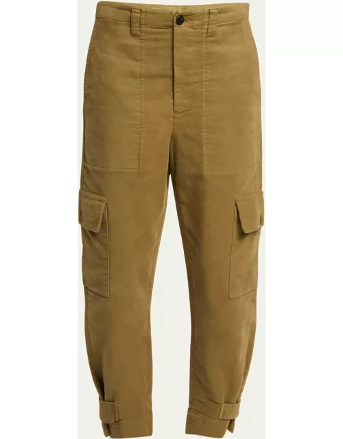 Kay Straight Cropped Cargo Pant