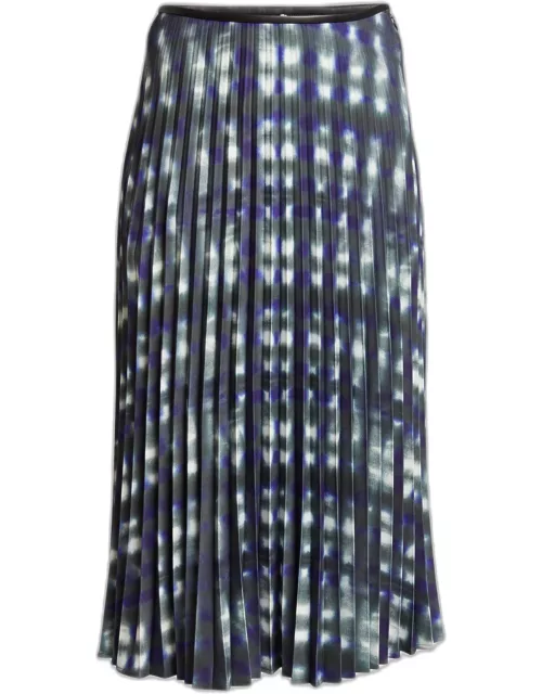 Piper Pleated A-Line Midi Skirt