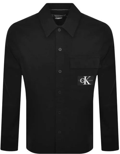 Calvin Klein Jeans Utility Overshirt Black