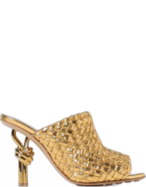 Heeled Sandals BOTTEGA VENETA Woman colour Gold