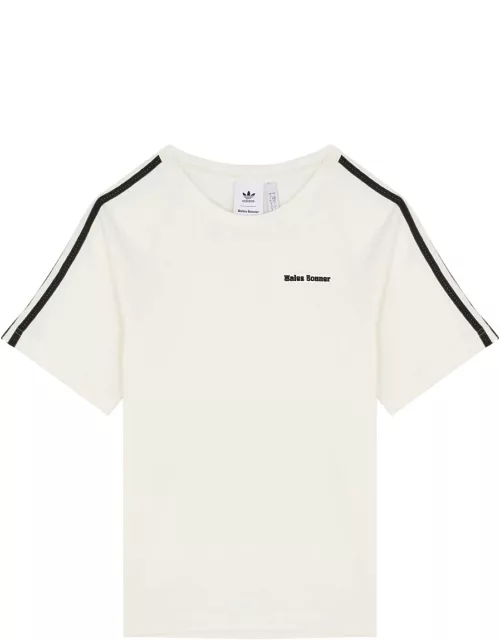 Adidas X Wales Bonner X Wales Bonner Logo Cotton T-shirt - White - XS (UK6 / XS)
